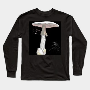 Amanita Virosa The Destroying Angel Mushroom Long Sleeve T-Shirt